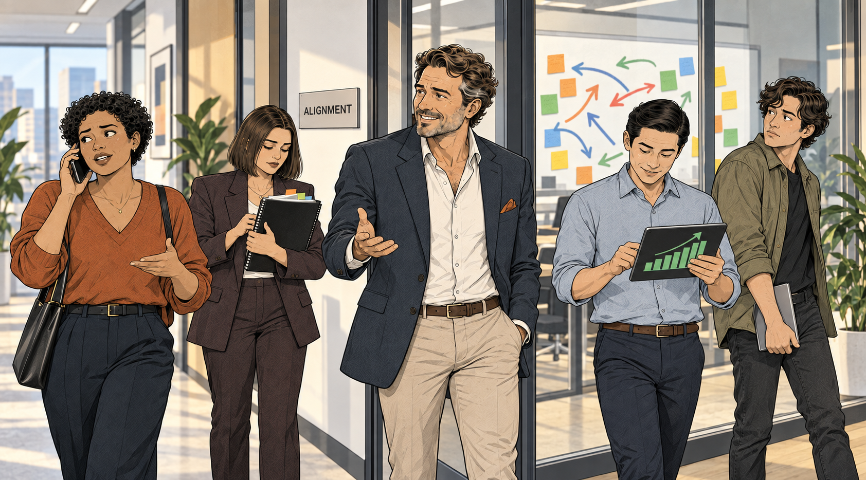 The Pre-Alignment Labs team leaves one alignment meeting with five different interpretations